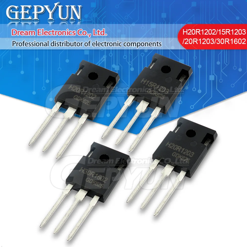 

5 шт. H20R1202 H30R1603 H15R1203 H20R1203 H30R1602 TO247 IHW30N160R2
