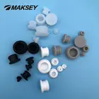 Заглушки MAKSEY из силиконовой резины от 2,5 мм до 30 мм, Т-образные штекерные заглушки, защита от пыли, высококачественные маленькие прокладки для электромобилей