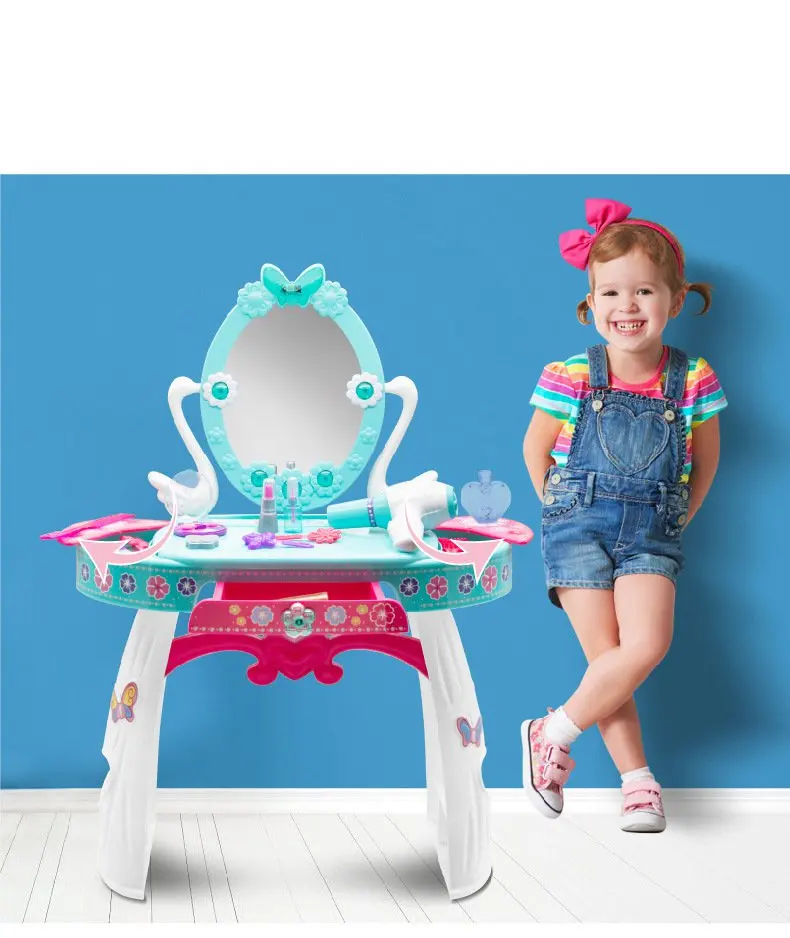 26PCS 69.5cm игрушки для девочек детская косметика Музыки и Свет девочек|Салон