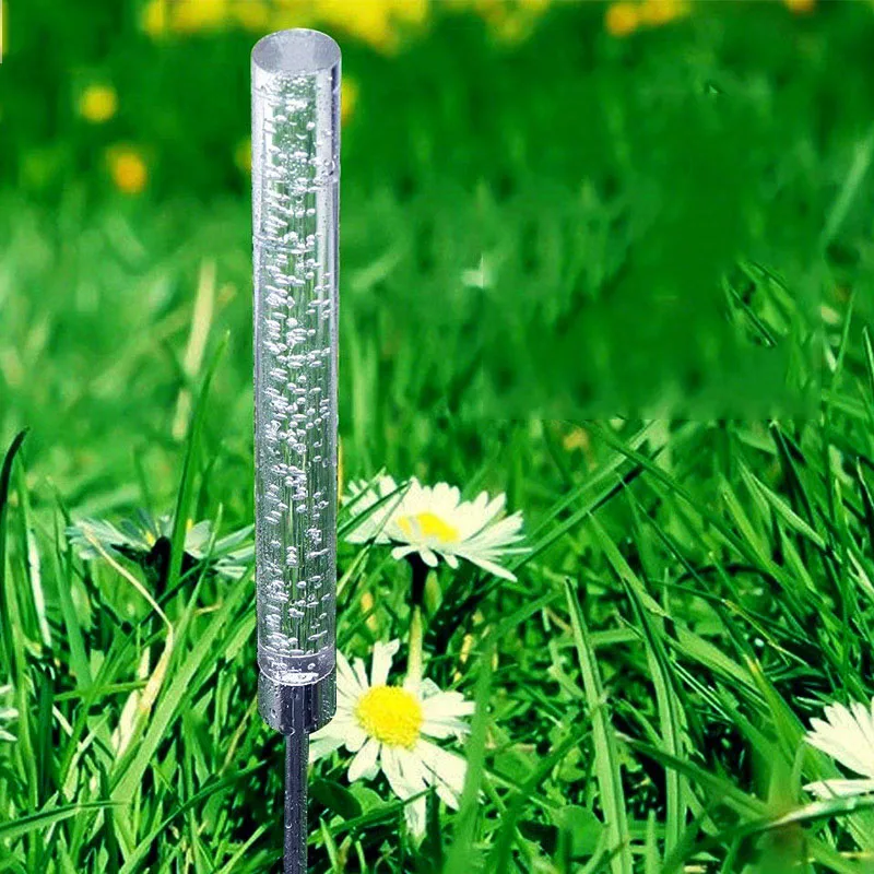 Солнечный красочный светильник газон s наружный водонепроницаемый акриловый