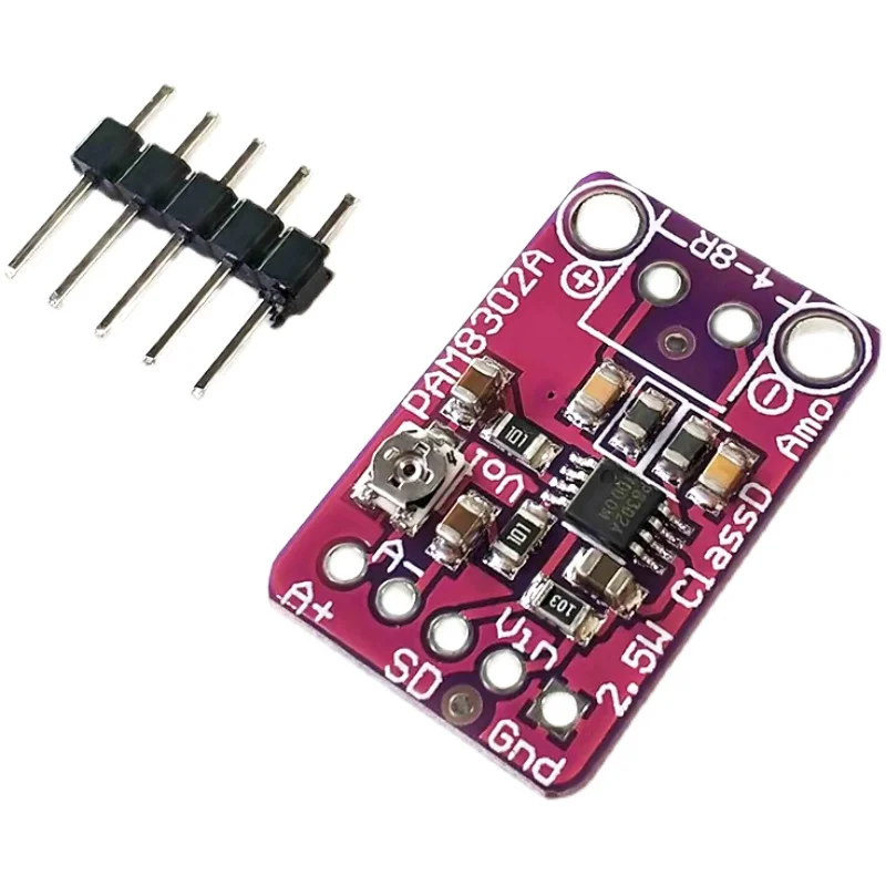 

PAM8302 2.5W Single Channel Mono Class D Amp Audio Amplifier Module PAM8302A Audio Amplifier Power Module