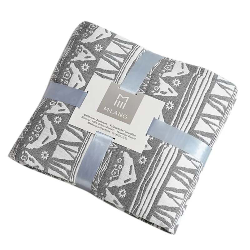 Супер мягкое одеяло 100% хлопок авиационный диван офисное детское полотенце для