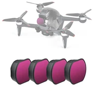 startrc 1109155 is suitable for dji fpv combo through the machine nd filter four piece set rc lens filters colored lenses mini
