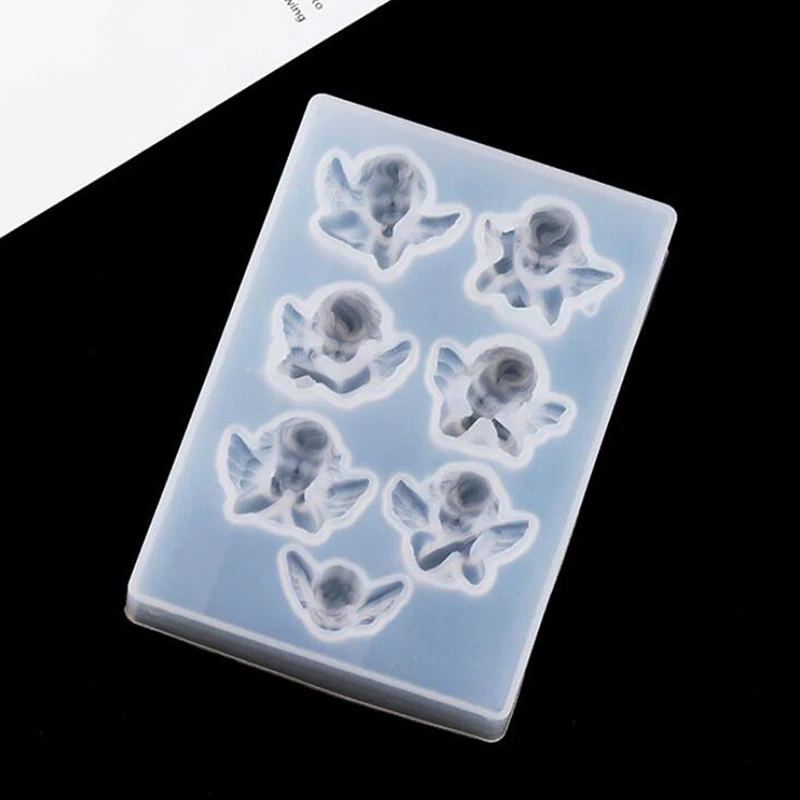 

1pc Little Angel Shape Silicone Mold For DIY Molds Pendant Jewelry Tools Making Mould Soap Making