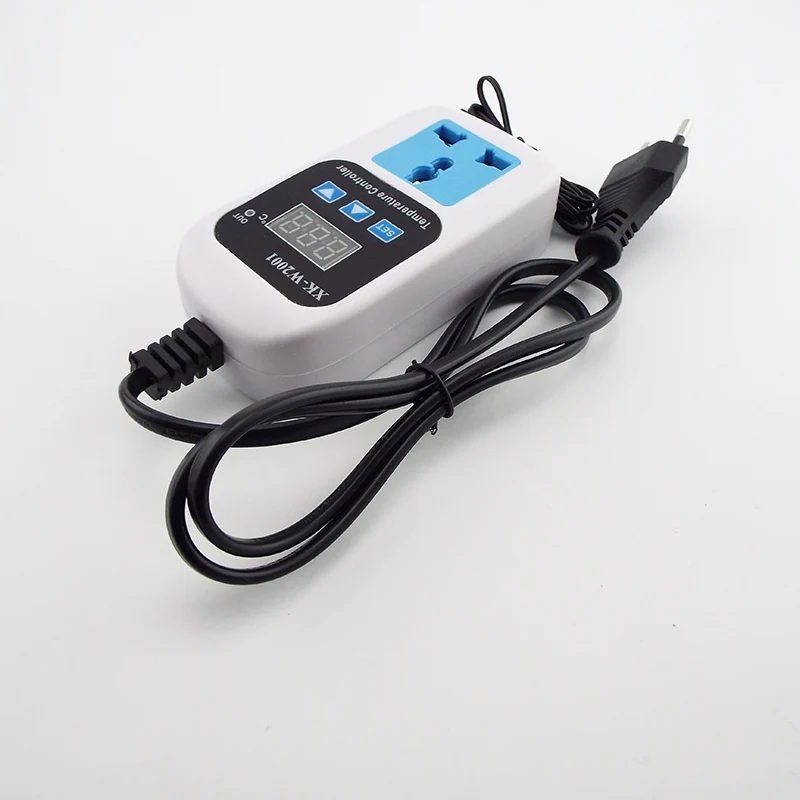 

VKS-W2001 Electronic Temperature Control Socket Thermostat Control Fully Automatic Switch Adjustable Digital Display