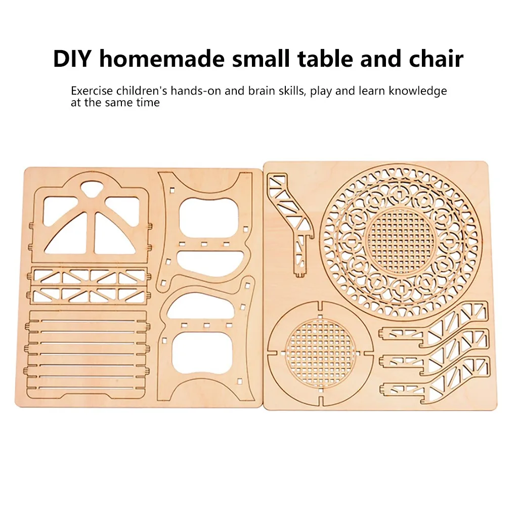 

Customized 3D Household Products Three-Dimensional Puzzle Processing DIY Manual