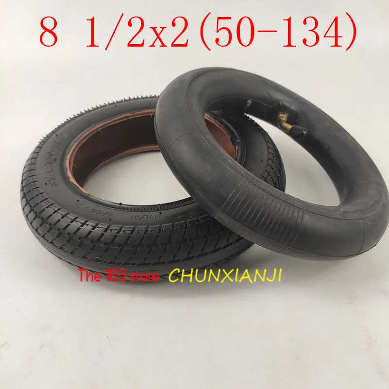 inner and outer tire Размер 8 1/2X2(50-134) внутренняя камера колеса 8,5x2 внутренняя внешняя шина для газа Электрический умный электрический скутер внутренняя трубка в комплекте - Цвет: inner and outer tire