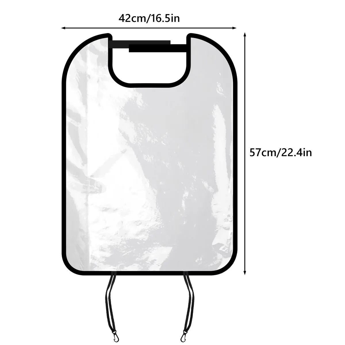 Защитный чехол на спинку сиденья автомобиля детский противоударный коврик