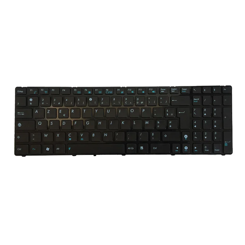 Французская клавиатура с рамкой для ноутбука Asus K52 K52F K52J K53SV K52DE K52JB K52JC K52JE K52N A72 A72D