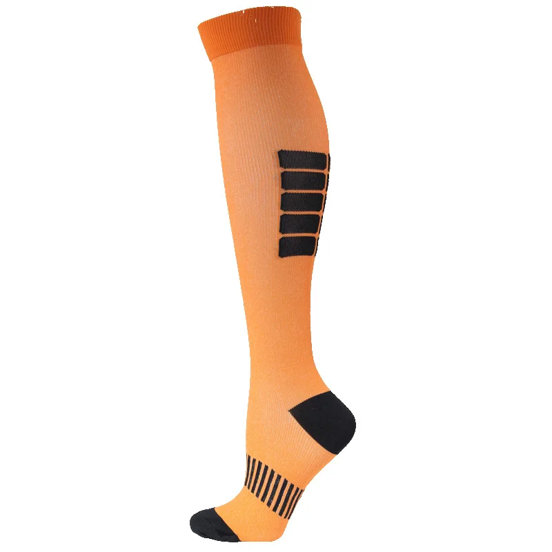Men's and Women's Sports Pressure Socks 6 Pairs Per Set Outdoor Running Stockings Compression Socks Compression Stocking