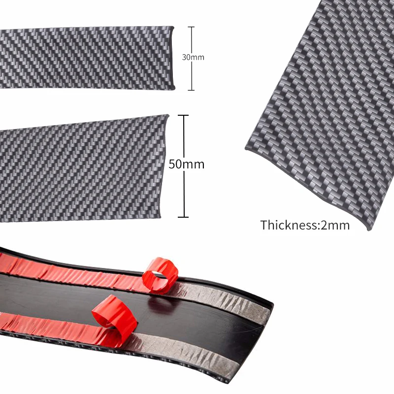 NS Modify Car Stickers 5D Carbon Fiber Rubber Styling Door Sill Protector Edge Guard For Toyota BMW Audi Mazda Ford Hyundai | Автомобили и