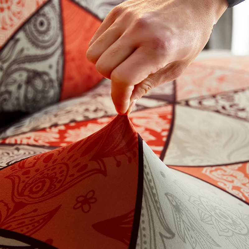 Чехол универсальный для дивана кровати складной эластичный | Дом и сад