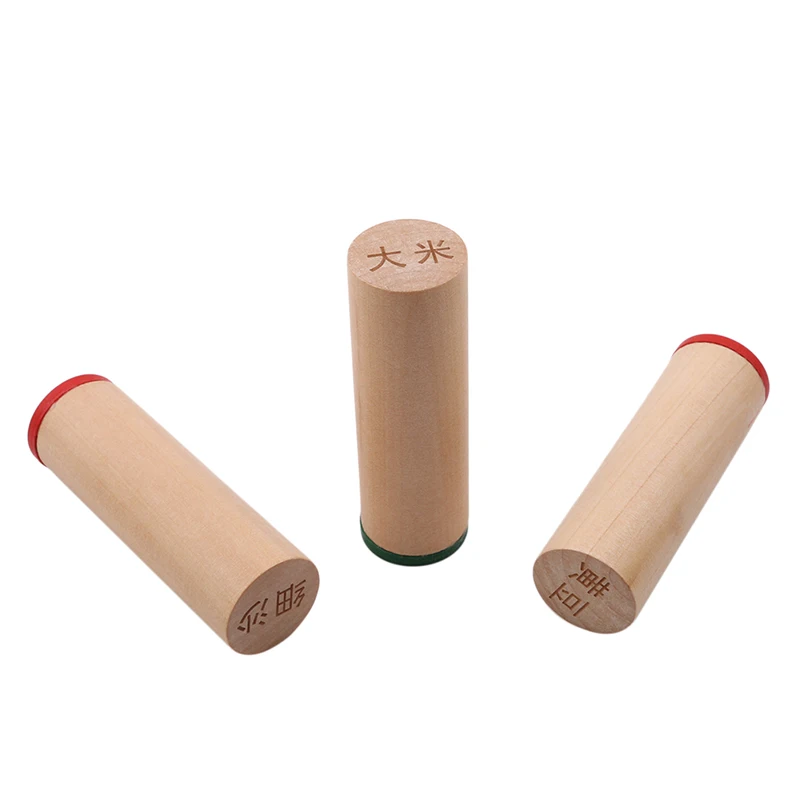 

6PCS Set Wooden Montessori Sensorial Auditory Sound Boxes Cylinders Kids Baby Educational Toys