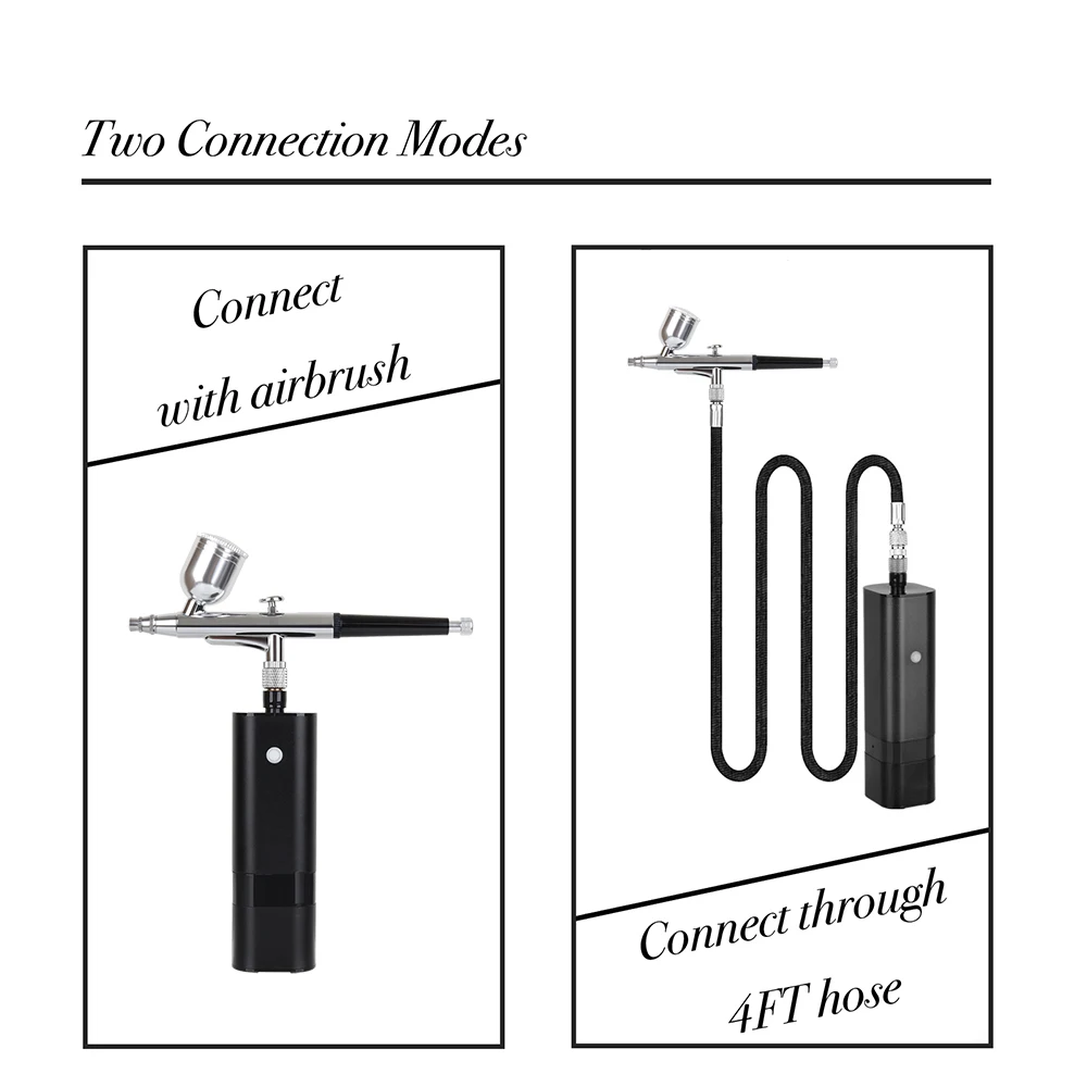 TM80-131 беспроводной Перезаряжаемый Аэрограф высокого давления с компрессором для