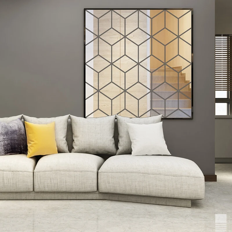 

54 Pcs 3D Flexible Mirror Sheets Self-Adhesive Plastic Wall Murals Non-Glass Mirror Stickers for Home Decoration