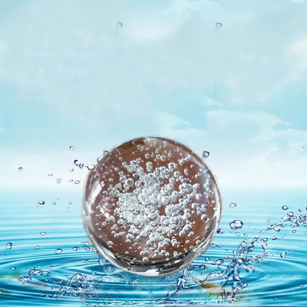 Прозрачный шар из искусственного хрустального стекла украшение для дома офиса