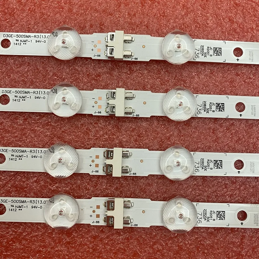 Светодиодная подсветка (8) для Samsung UN50EH5300 UN50H6203 UN50FH5030 UN50FH5303 UN50H5000 UN50J6200 BN96 28770A 28771A