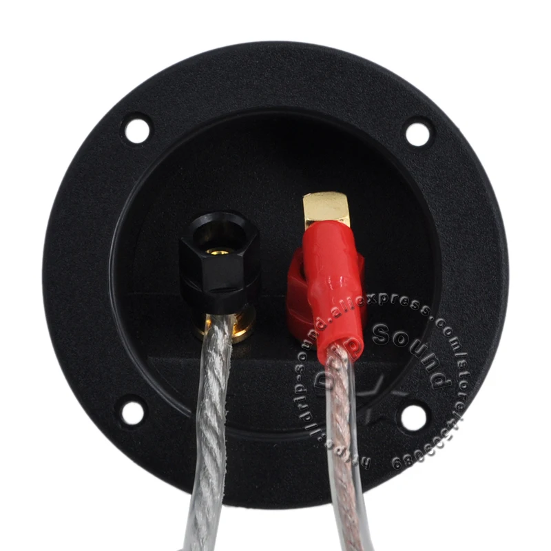 2шт OD 75 мм круглый двухсторонний динамик распределительная коробка Аудио Громкий