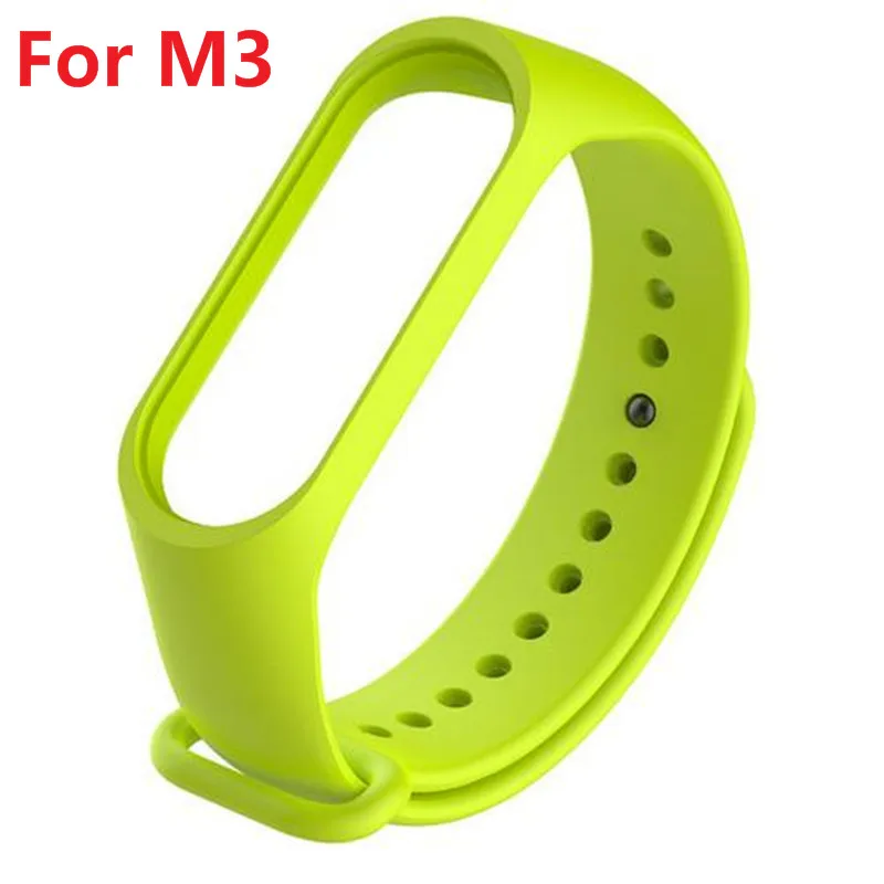 1x умный Браслет для xiaomi mi Band 3 4 спортивный ремешок часы силиконовый ремешок для xiaomi mi band 3 4 браслет mi band 4 3 ремешок - Цвет: For Xiaomi Mi Band 3