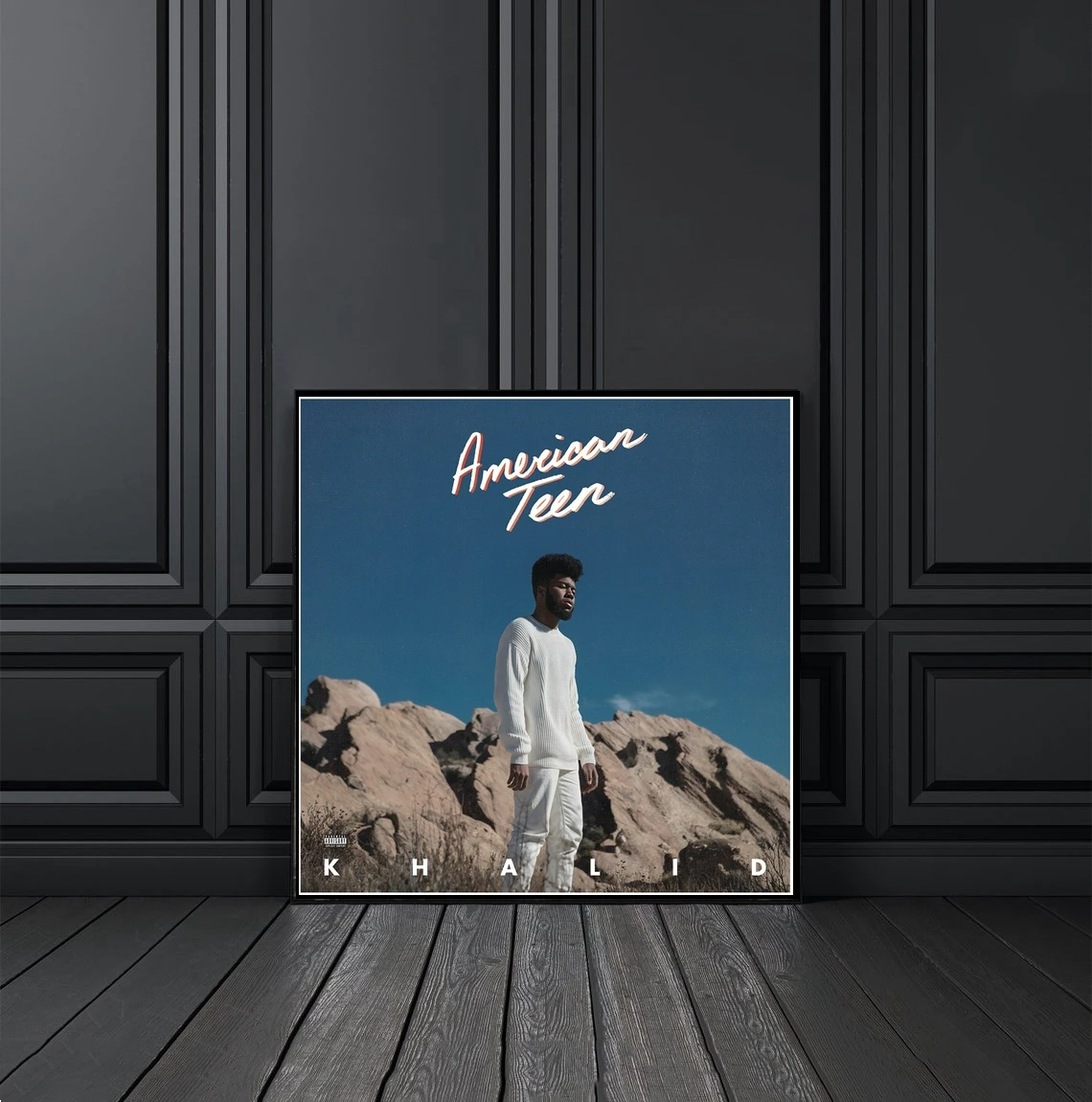

Khalid - American Teen Music Album Cover Poster Canvas Print Rap Hip Hop Music Star Singer Wall Painting Decoration