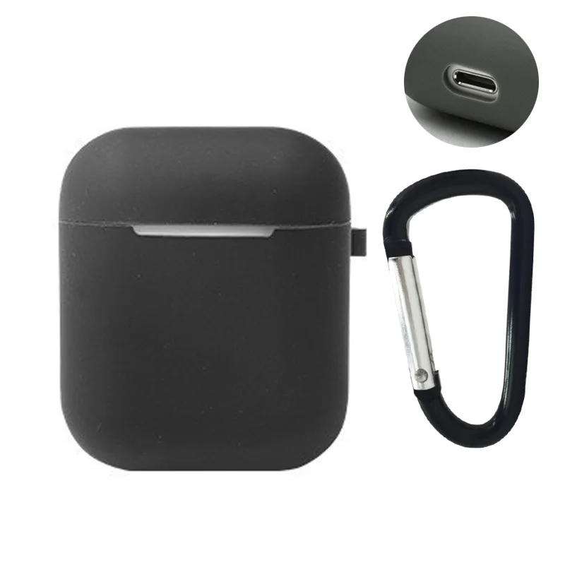 Мягкий силиконовый защитный чехол для Apple Airpods 2 1 Bluetooth беспроводные наушники