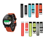 22 мм мягкий силиконовый браслет для Xiaomi Huami Amazfit Stratos 2 2Sдля Amazfit Pace браслет ремешок Смарт-часы