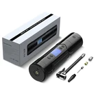 Портативный воздушный компрессор для накачивания шин 150 PSI, мини-насос для накачивания, беспроводной автомобильный насос со светодиодный Ной лампой, внешний аккумулятор