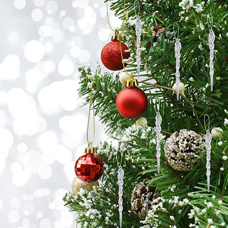 Украшение для новогодней елки 12 шт.