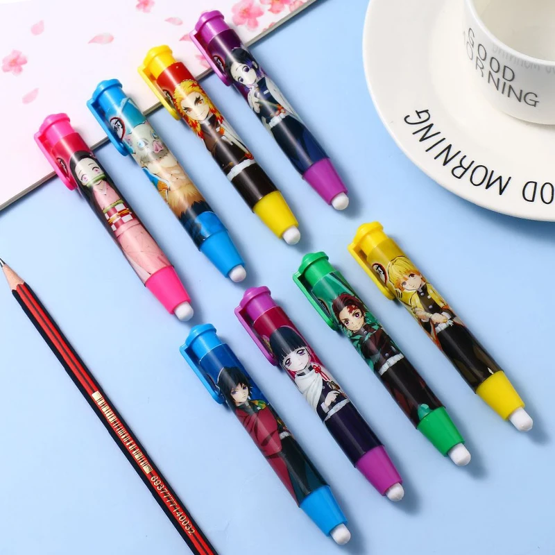 Стирательная ручка карандаш с милым рисунком из аниме рассекающий