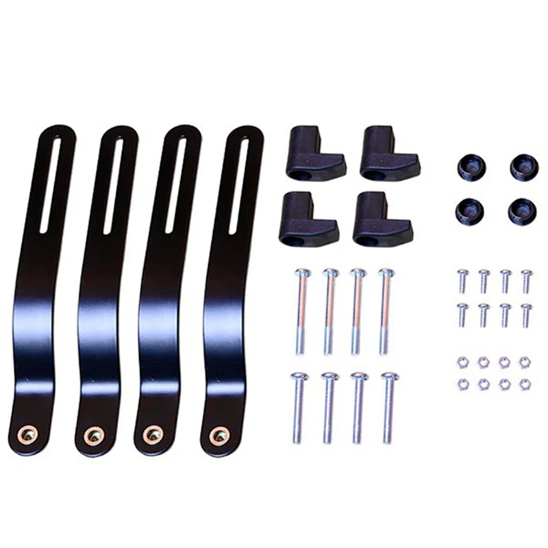 

Dual Arm Monitor Stand VESA Mount Bracket Adapter Monitor Arm Mounting Kit for Screen 13 to 27 Inch, 75mm and 100mm