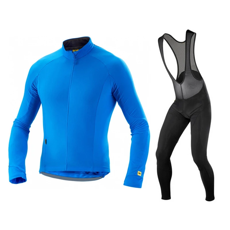 Cycling suit Командный Mavic, набор Джерси для велоспорта, мужской костюм для триатлона, весенний Ropa Ciclismo Hombre MTB, одежда для велоспорта с длинным рукавом - Цвет: Cycling suit