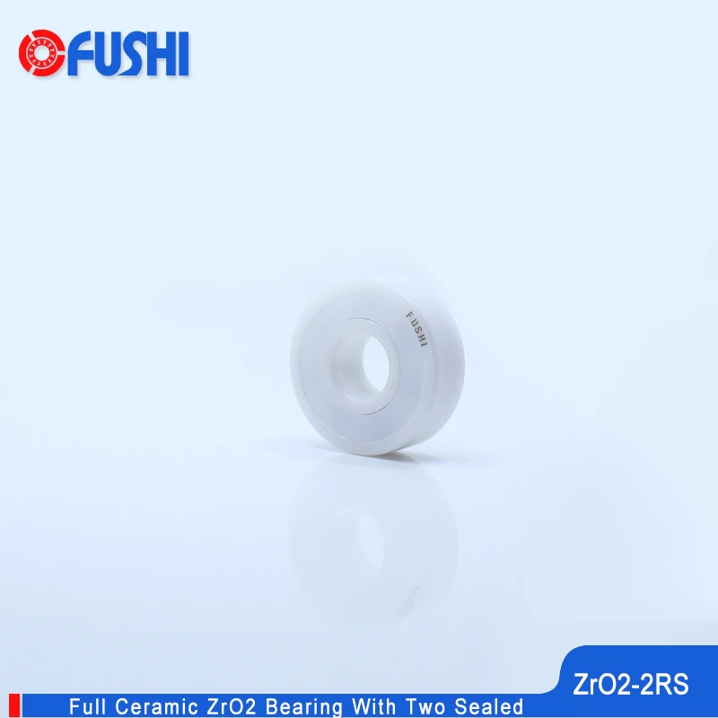 

6802 Full Ceramic Bearing ZrO2 1PC 15*24*5 mm P5 6802RS Double Sealed Dust Proof 6802 RS 2RS Ceramic Ball Bearings 6802CE