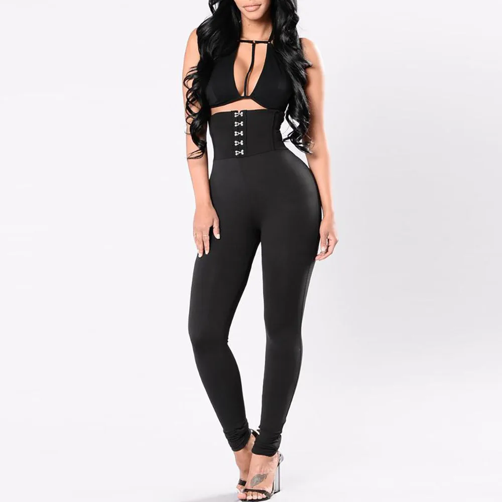 

New Black Elastic Leggings Women Fitness Sport Gym High Waist Pants Push Up Workout Polyester Legging Female Jeggings 2021