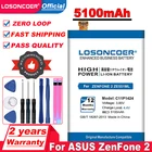 Аккумулятор C11P1424 5100 мА  ч для оригинального ASUS ZenFone 2 ZE550ML ZE551ML Z00ADA Z00ADB Z008DB, без инструментов