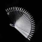 1 набор, искусственные ногти, веер, естественное искусство, полное покрытие, дисплей, практические инструменты, искусственные ногти для маникюра, акриловый УФ-Гель-лак