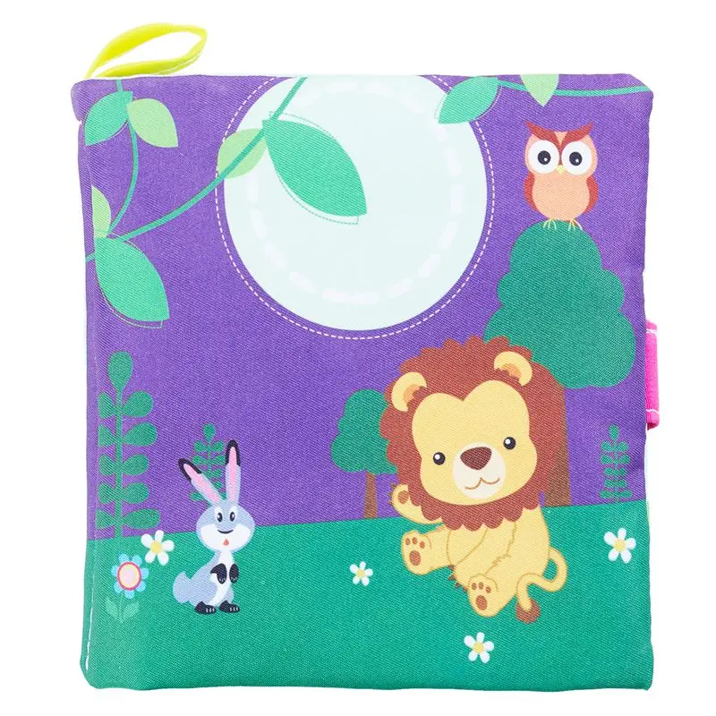 Мягкая детская тканевая книга ранняя развивающая кроватка игрушки для детей 0 36