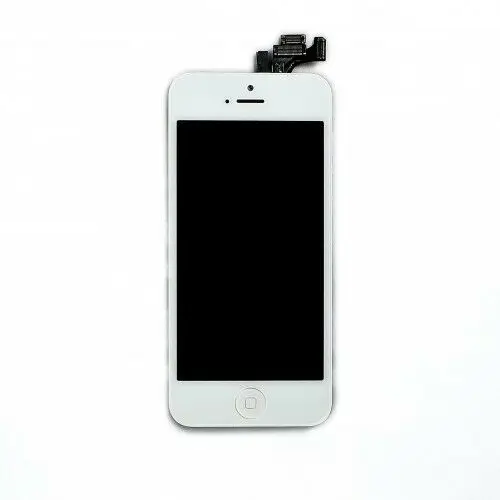 Дисплей IPHONE 5 ASSEMBLATO COMPLETO FOTOCAMERA TASTO HOME ALTOPARLANTE BIANCO | Мобильные телефоны и аксессуары