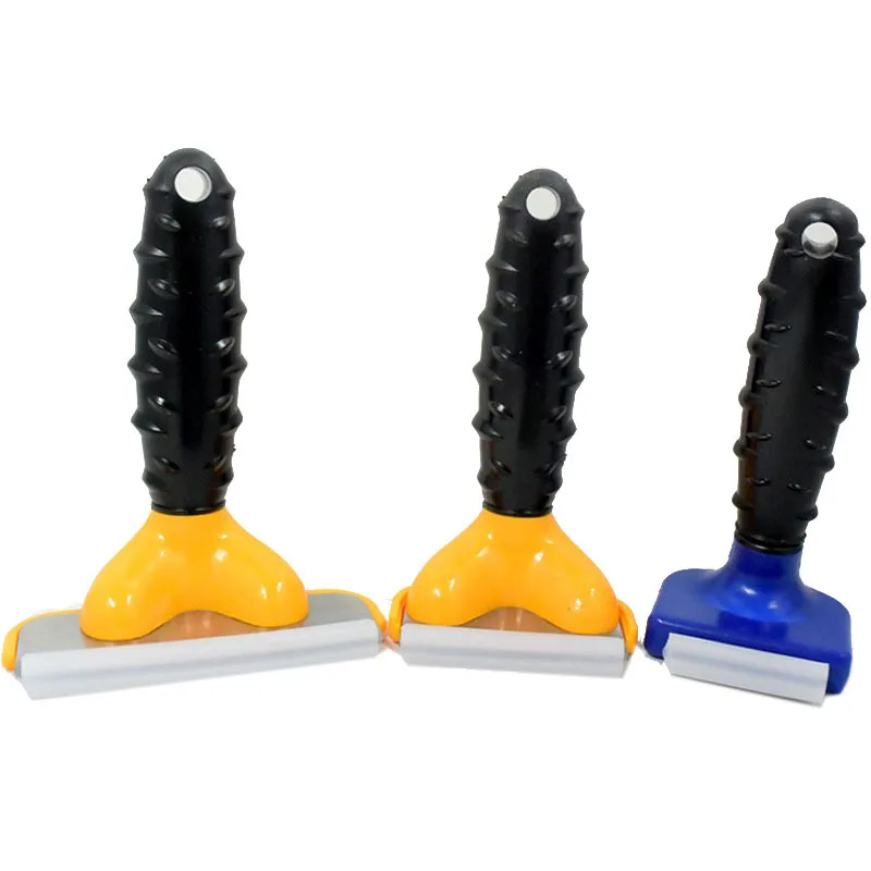 

2020 New Comfortable Pet Hair Removal Comb Cats Dog Grooming Comb Puppy Kitten Hair Shedding Trimmer Combs Pets Grooming Tools