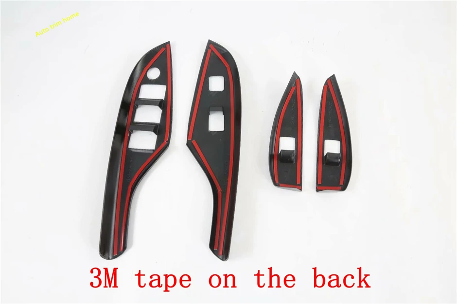 

Lapetus Inside Door Handle Panel Sticker Surround Window Lift Switch Trim For Toyota Sienna XL30 2011 - 2020 Auto Accessories