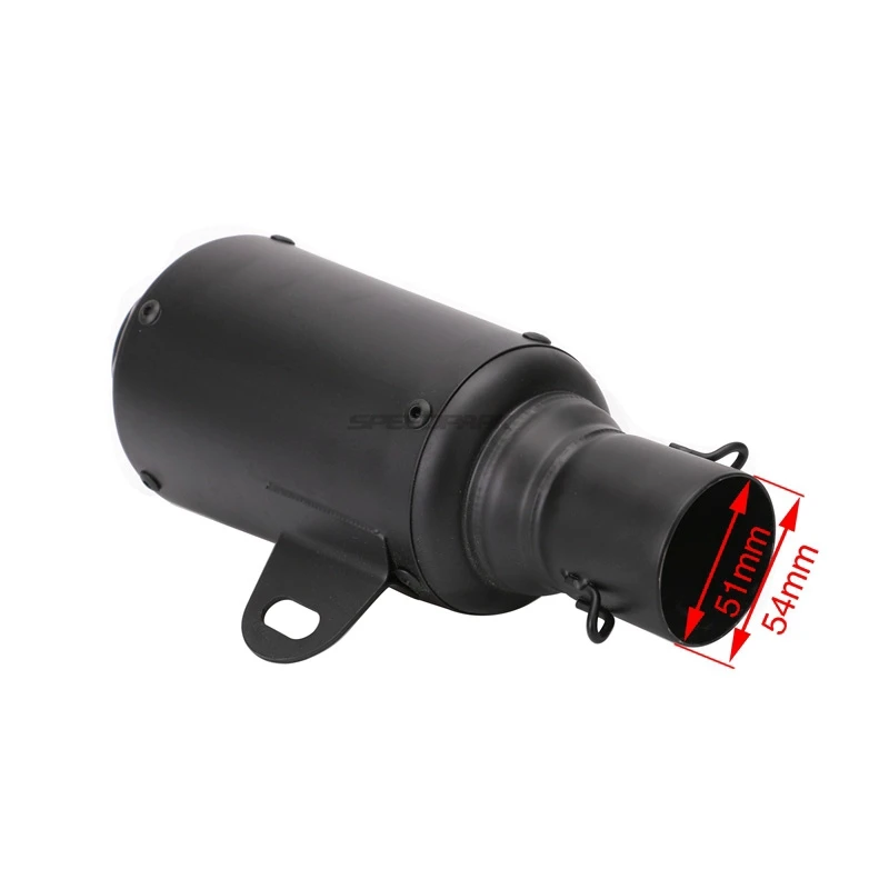 

Motorcycle Universal titanium Stainless Steel Exhaust Muffler Exhaust Motorcycle Scooter Exhaust Pipe Muffler Dirt Bike Muffler