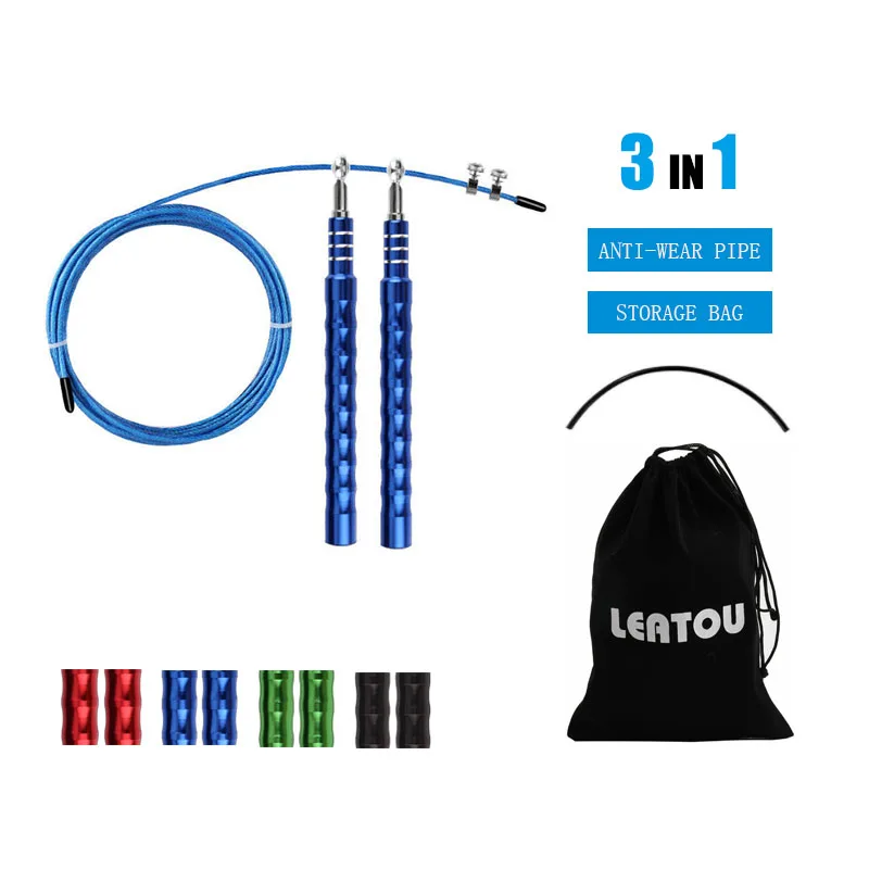 

Skipping Rope for MMA Boxing Jump Rope Crossfit Speed Fitness Skip Workout Training Equipment Gym Fitness Exercise Accessories