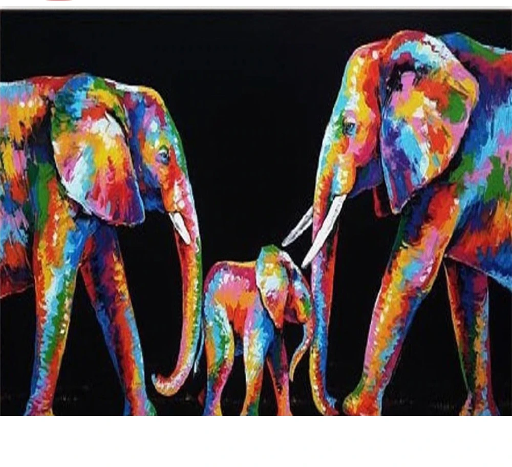 

CraftArtGo Painting By Numbers Animal painting On Canvas HandPainted Gift Picture By Number Waterfall Kits Home Decoration
