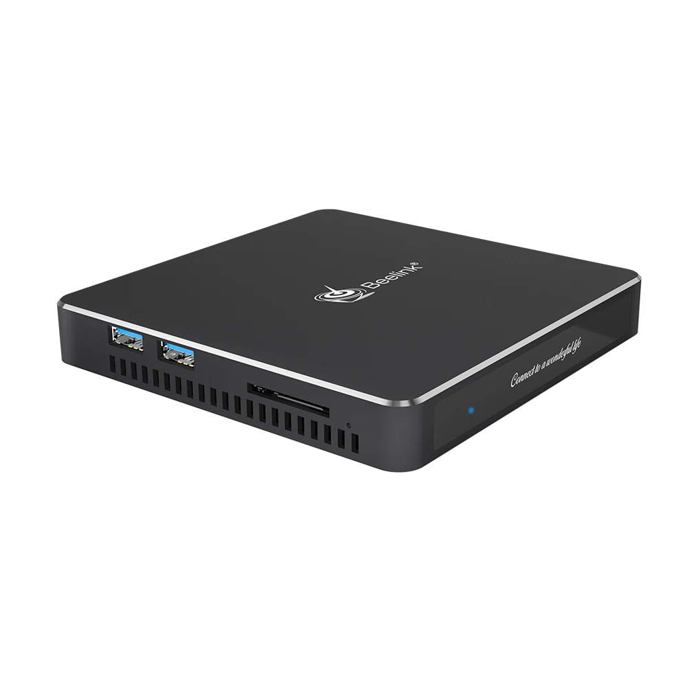 Мини-ПК Windows 10 T34 Intel Celeron N3450 четырехъядерный 2 ГГц 6 ГБ DDR3 128 Гб SSD Win10 Linux NUC Ubuntu