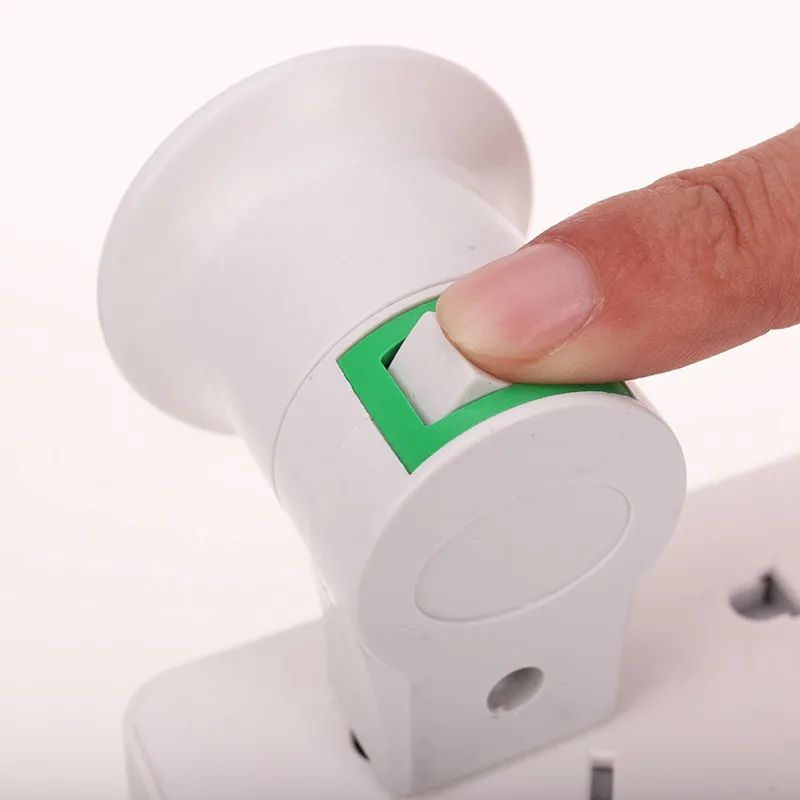 Патрон патрон адаптер на цоколь лампы E27 с европейской вилкой и настенным винтом