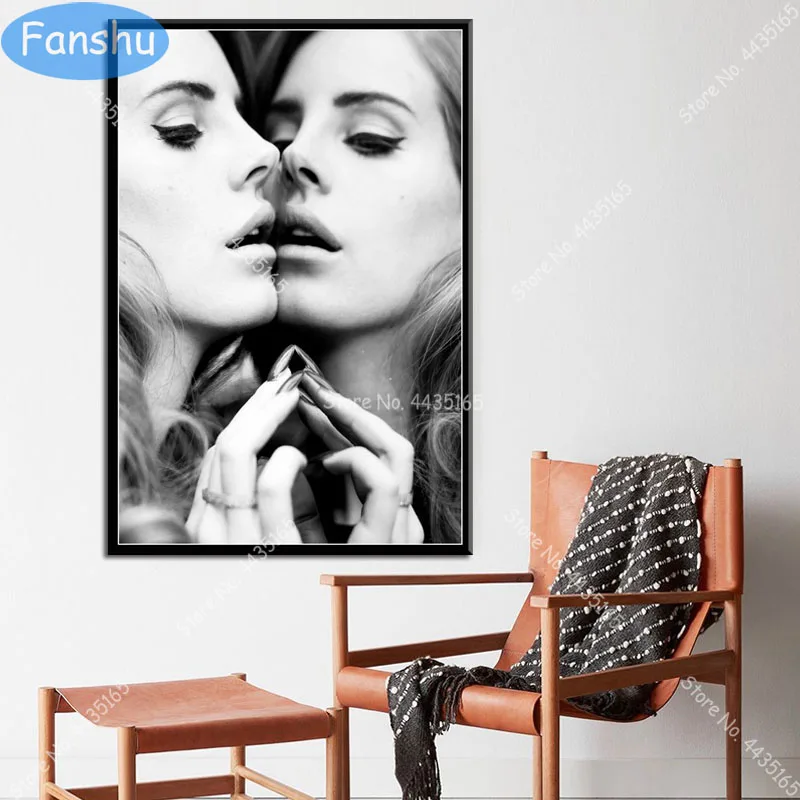 Новый постер Лана Дель Рей поп музыка певец настенное искусство холст живопись