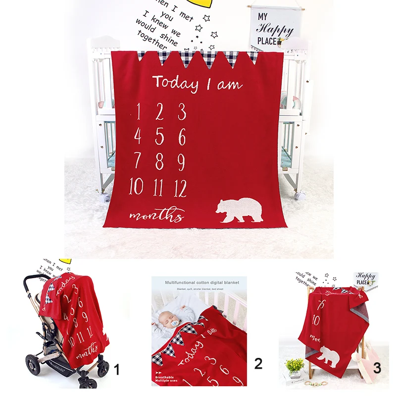 Детское одеяло детское трикотажное для фотосъемки полнолуние подарок на день