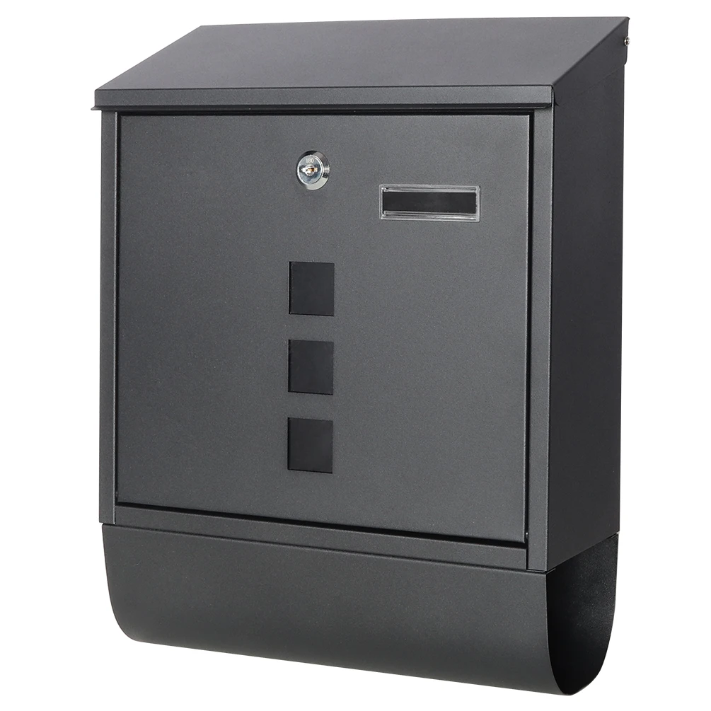 

300*100*350 оптовая продажа с завода, водонепроницаемый настенный почтовый ящик из оцинкованной стали для новостей