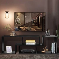 2 in 1 multifunction tv table home furnishings adjustable tv stand cabine tv consolebookcase combination living room storage