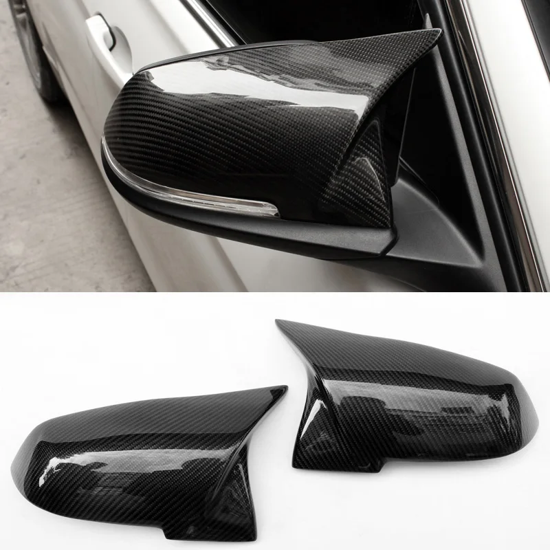 

Sharp-angle Carbon fiber Rearview mirror cover Fit For BMW F20 F30 F32 F22