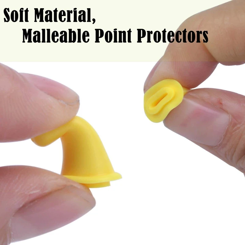 

20 Pcs Knit Knitting Needles Point Protectors/Stoppers 2 Sizes For Knitting Craft(Needles Point Protectors)